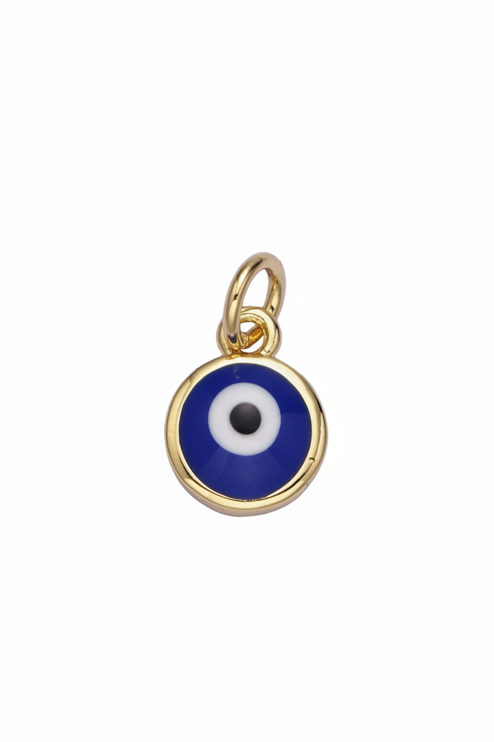 Enamel Evil Eye Charm • Blue