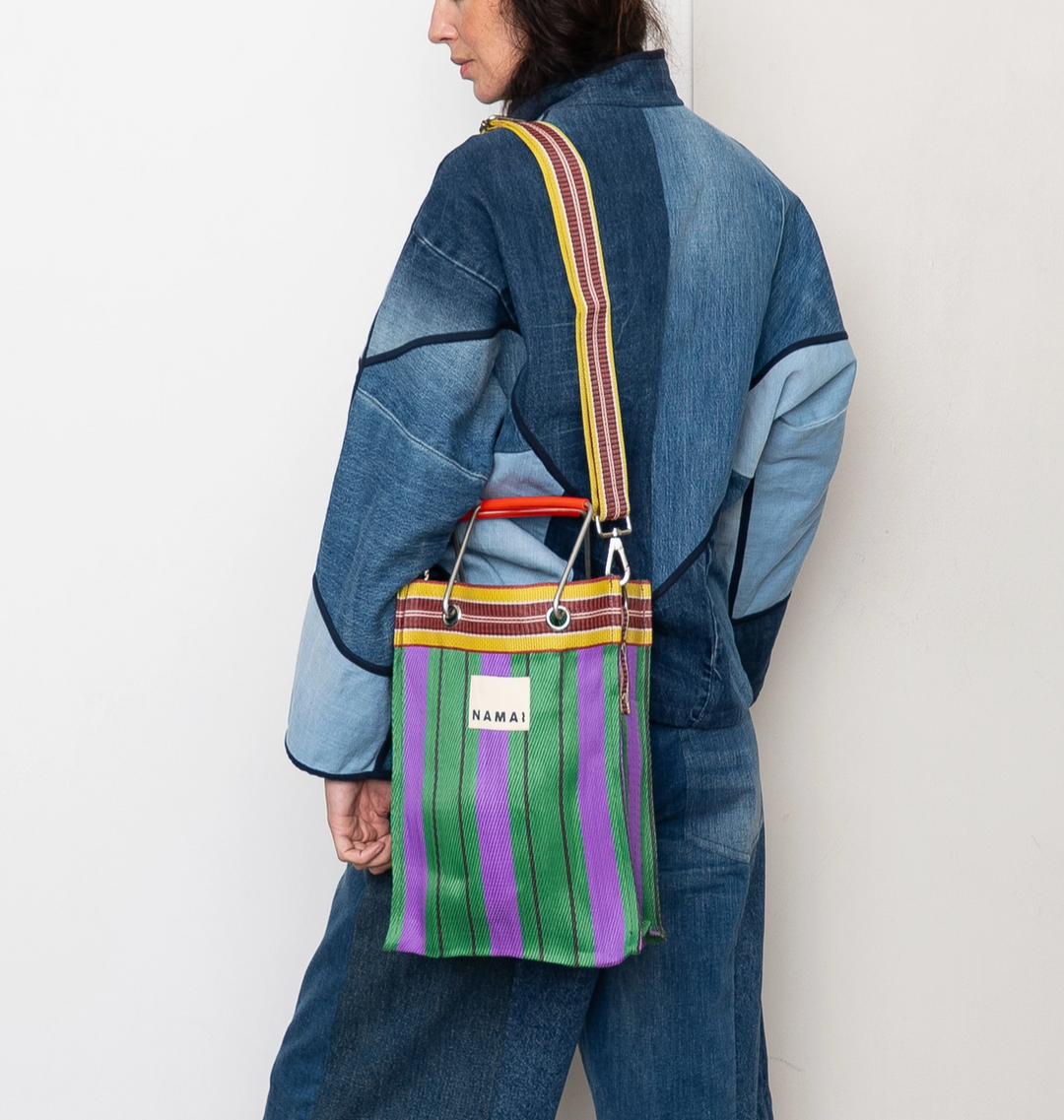 Goa Mini Market Tote • Grape Verde