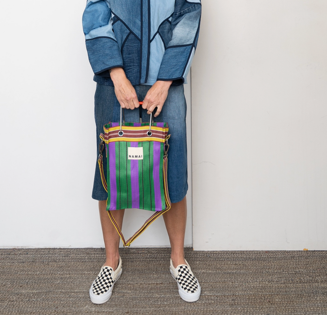 Goa Mini Market Tote • Grape Verde