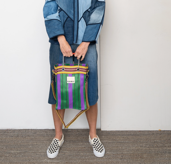 Goa Mini Market Tote • Grape Verde