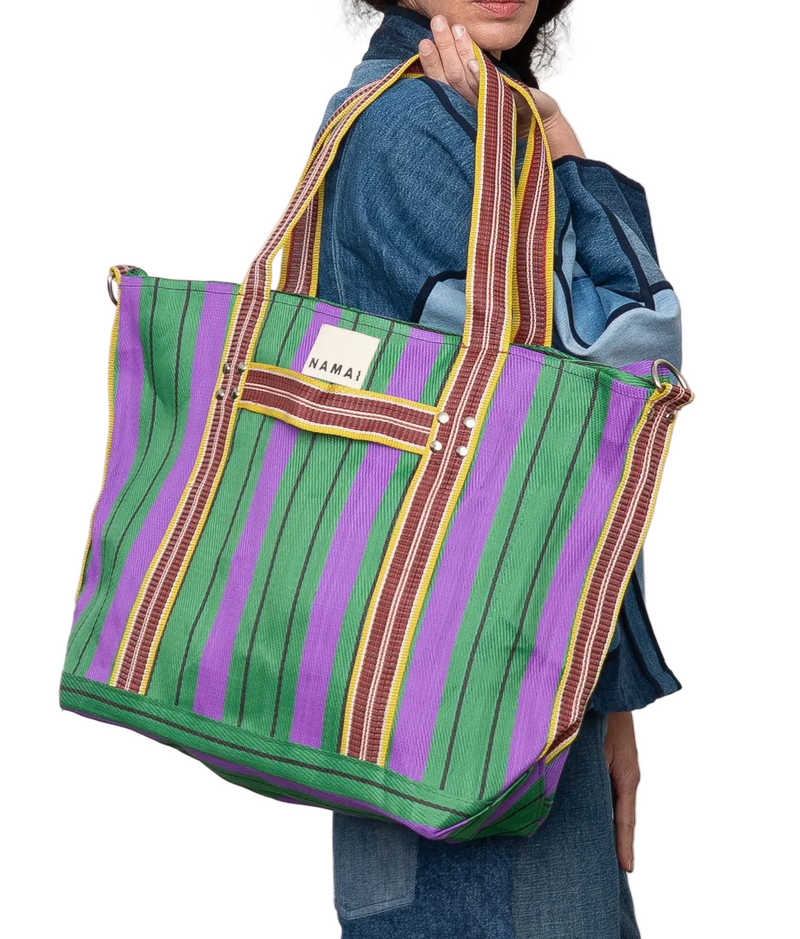 Goa Travel Tote • Grape Verde