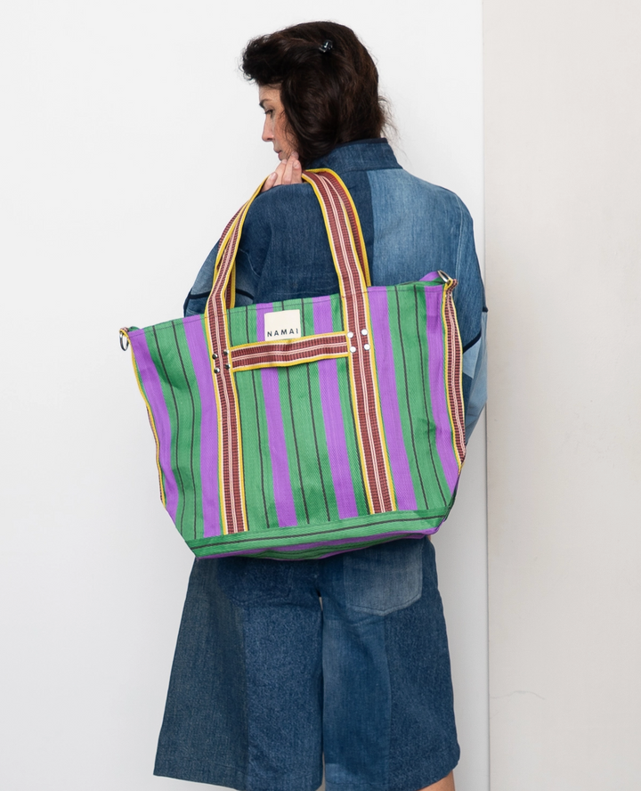 Goa Travel Tote • Grape Verde