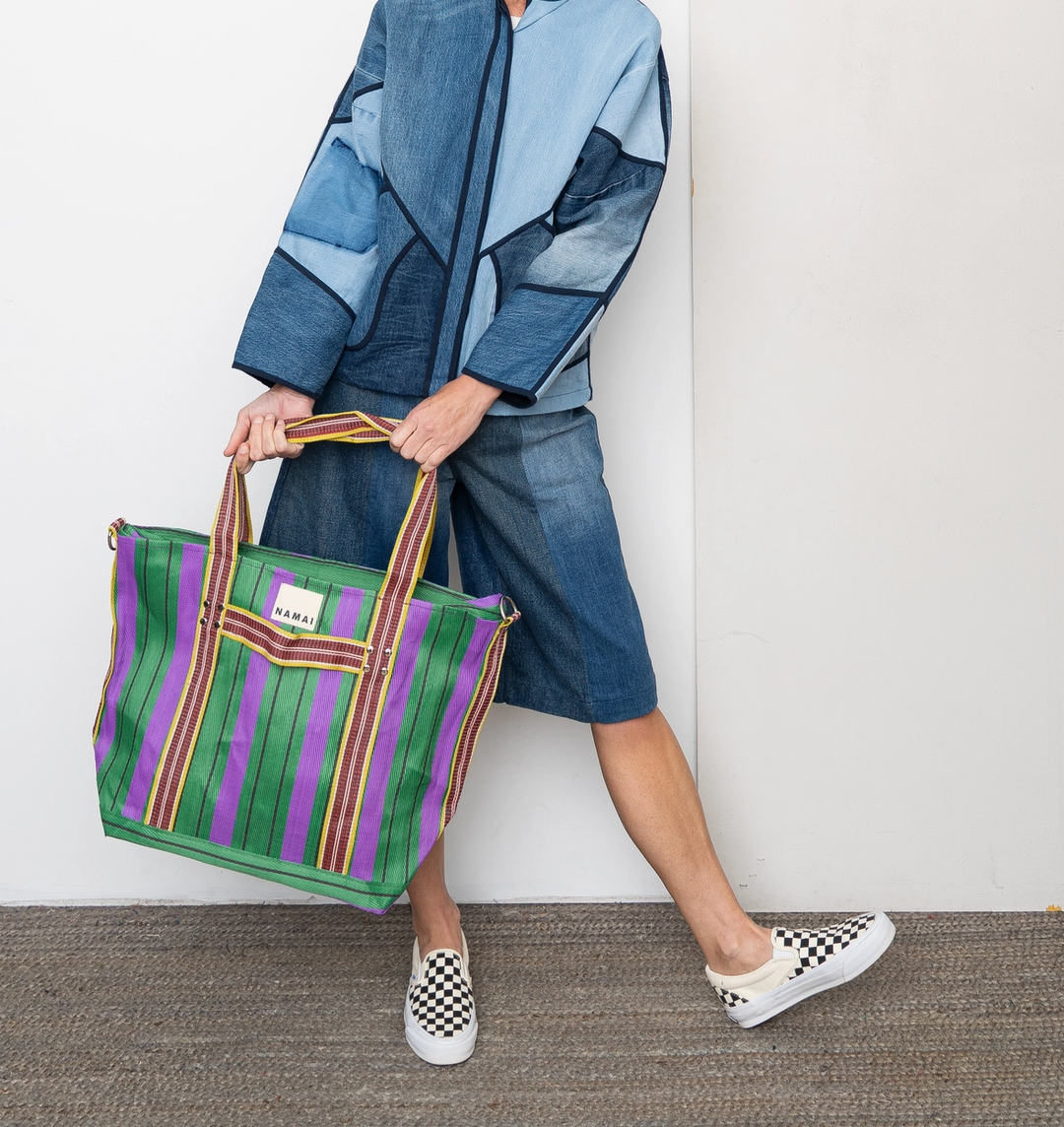 Goa Travel Tote • Grape Verde