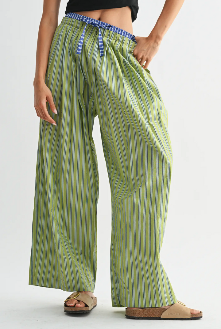 Spencer Pinstripe Trousers
