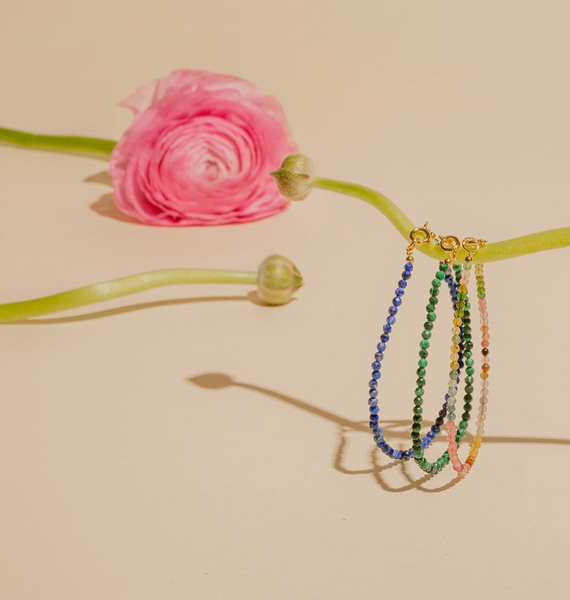 Vermeil Gemstone Bracelet/Anklet