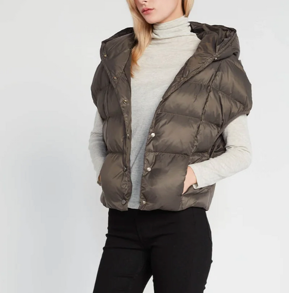 Batwing Puffer Vest