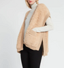 Faux Fur Knit Vest