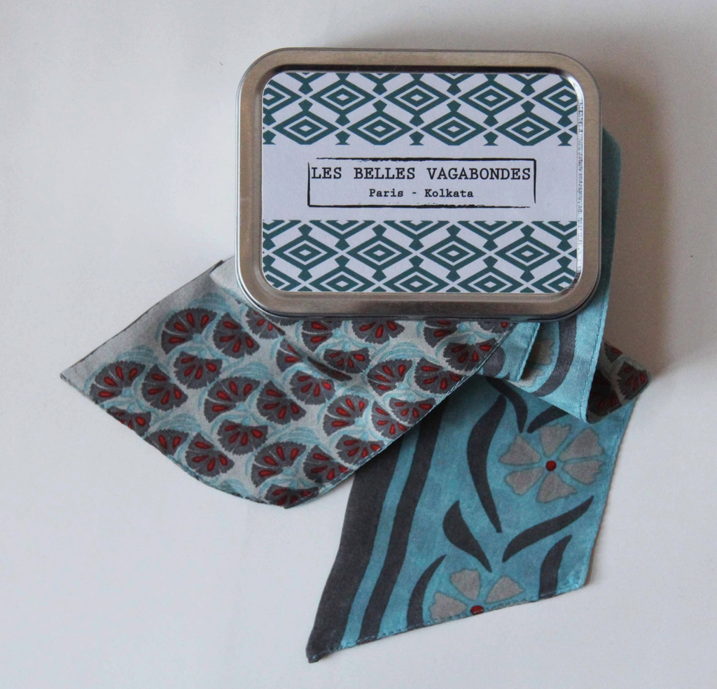 Delicatesse Slash Headband • Blueberry Taupe