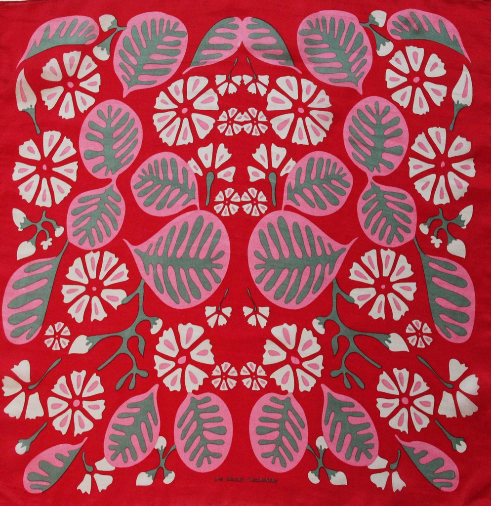 Mini Tahiti Scarf • Red