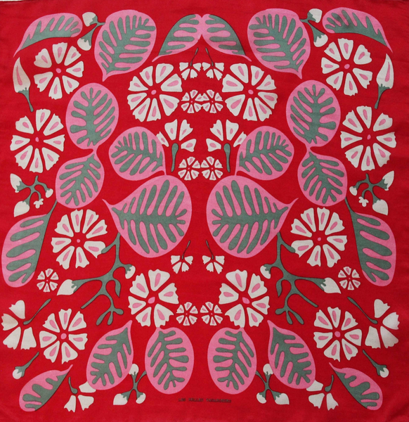 Mini Tahiti Scarf • Red