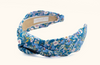 Liberty Knot Headband• Blue Floral