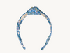 Liberty Knot Headband• Blue Floral