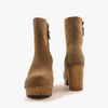 Cannes Suede Clog Boots