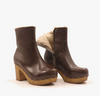 Cannes Clog Boots w/ Shearling