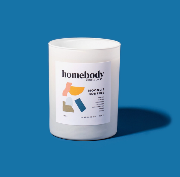 Moonlit Bonfire Candle