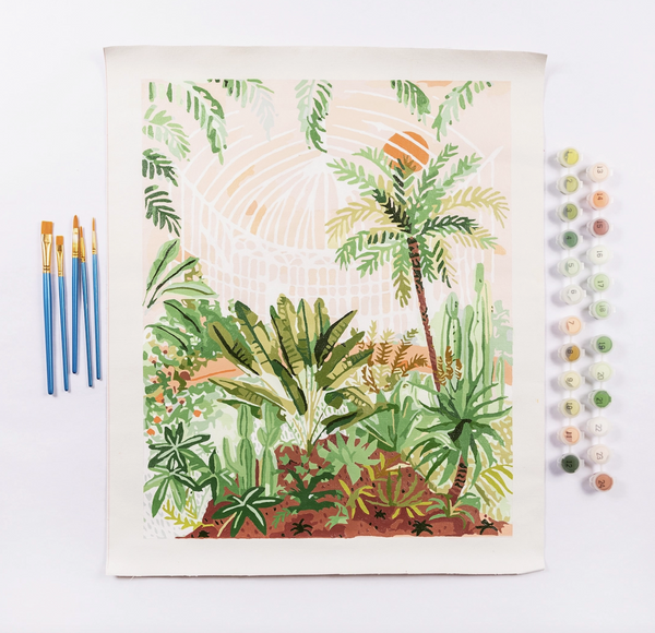Victorian Greenhouse Paint By Number