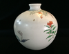 Vintage Japanese Floral Kabin Vase
