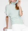 Ruffle Trim Sweater Vest