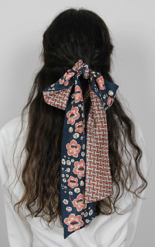 Cotton Club Headband • Navy