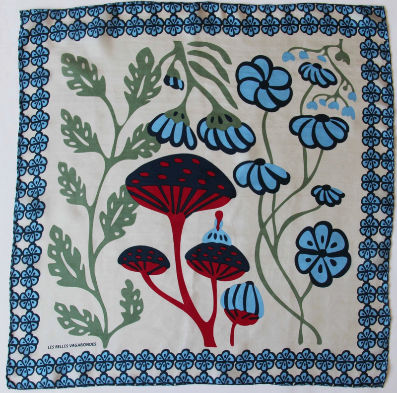 Mini Alice Scarf • Blue