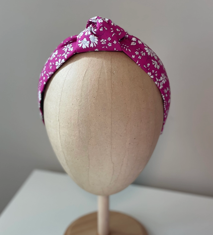 Liberty Knot Headband • Berry Pink