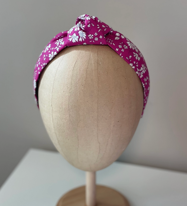 Liberty Knot Headband • Berry Pink
