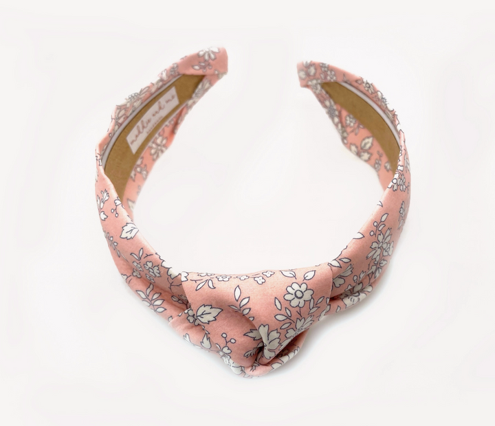 Liberty Knot Headband • Peach Fuzz