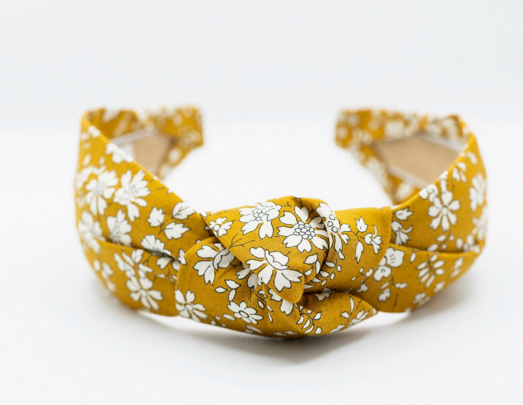 Liberty Knot Headband • Blooming Okra