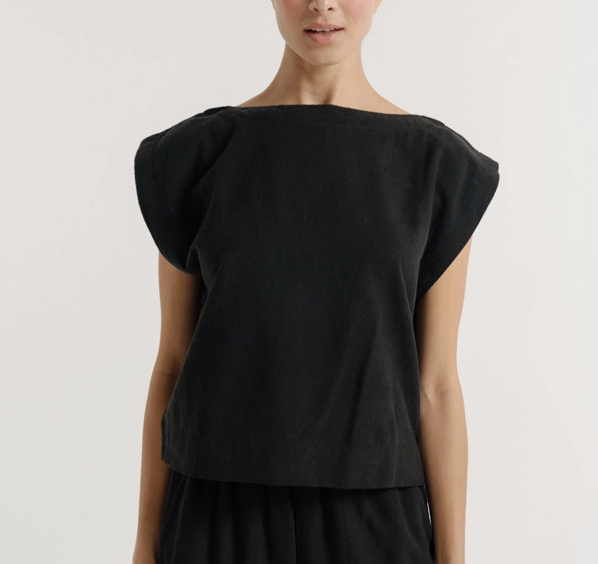 Silk Noil Everyday Top