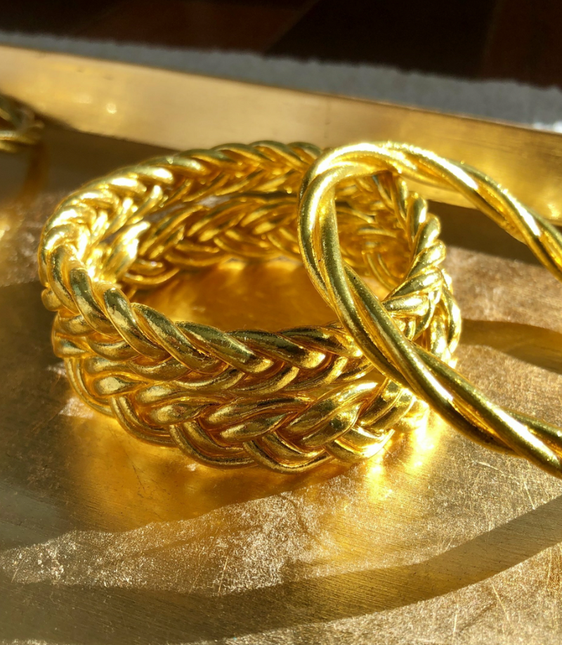 Double Braided Bangle