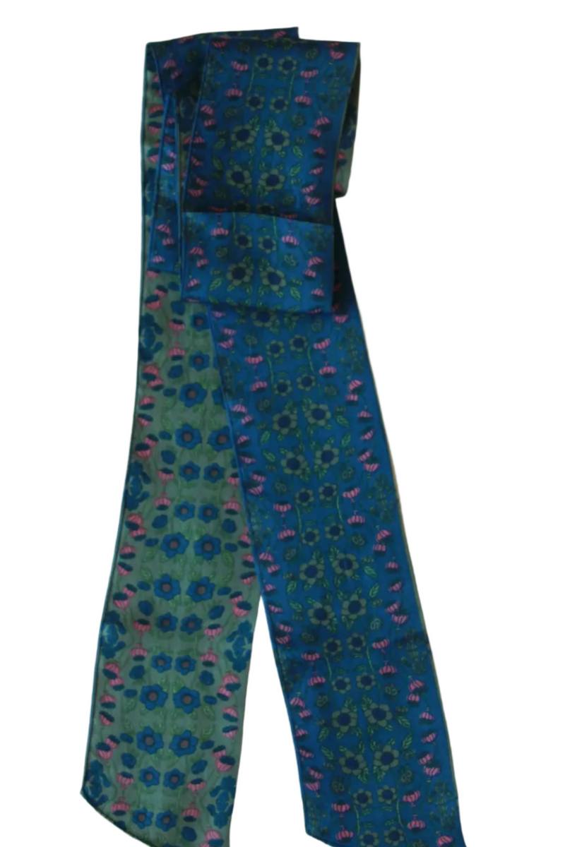 Windsor Headband Scarf • Blue