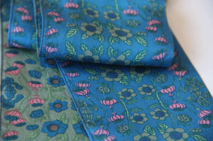 Windsor Headband Scarf • Blue