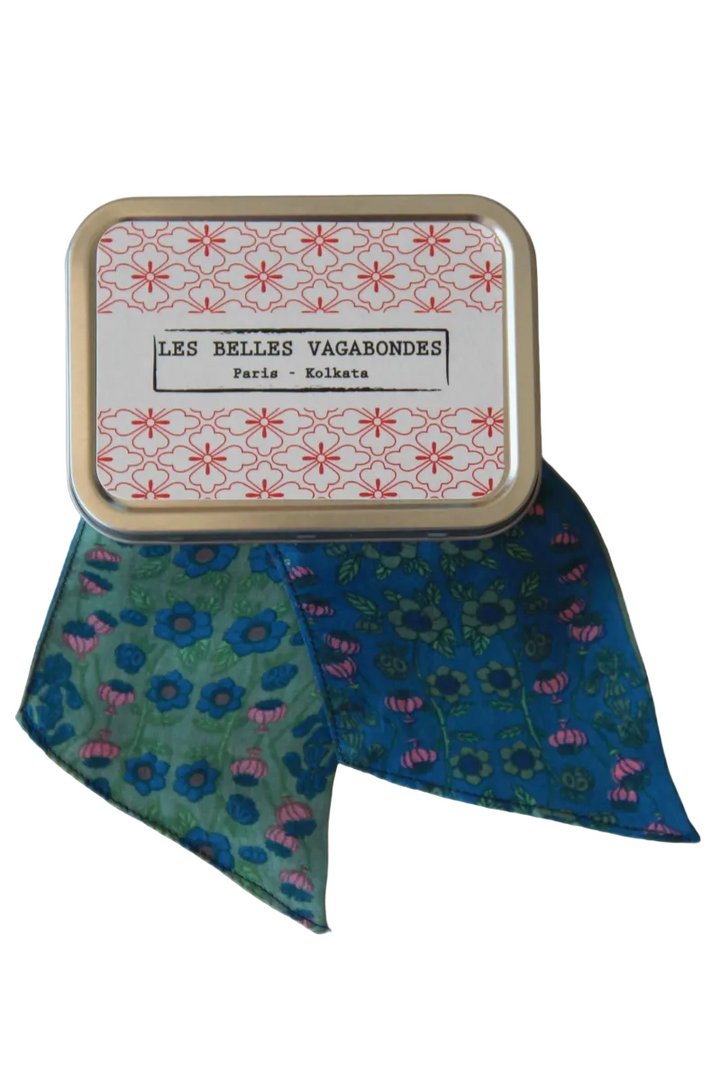 Windsor Headband Scarf • Blue
