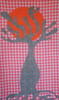 Baobab Organic Cotton Scarf • Pink