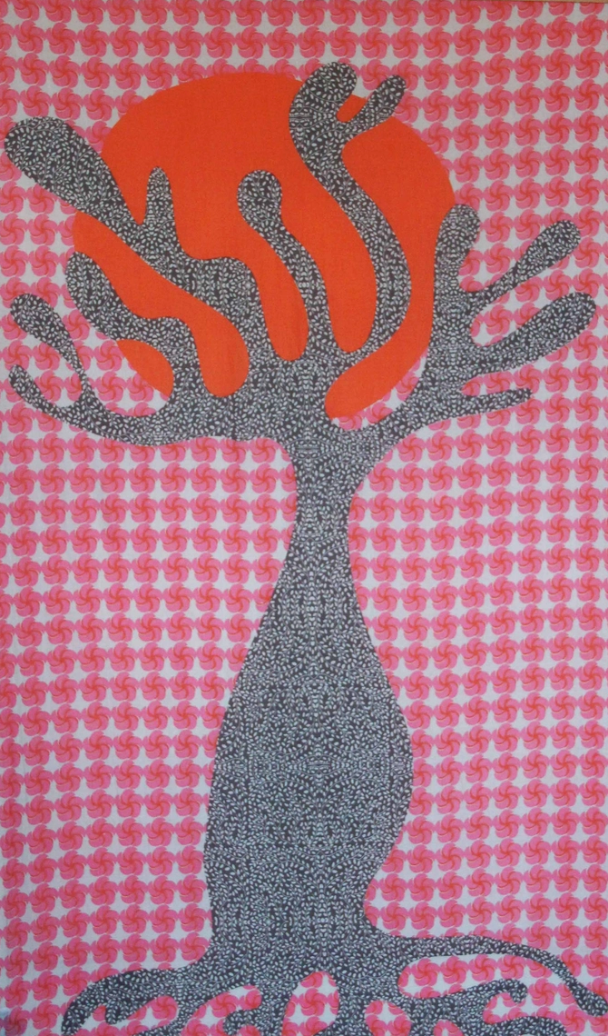 Baobab Organic Cotton Scarf • Pink