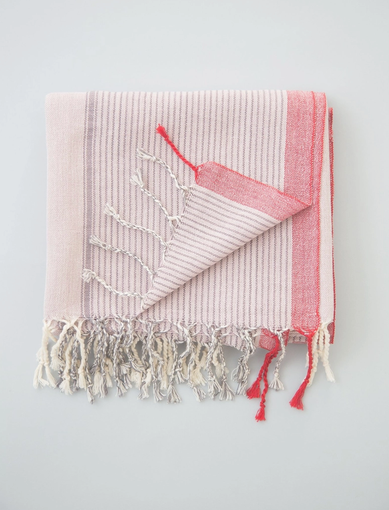 Tribeca Towel • Rosewood
