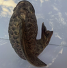 Vintage Koi Fish Sculpture/Vase