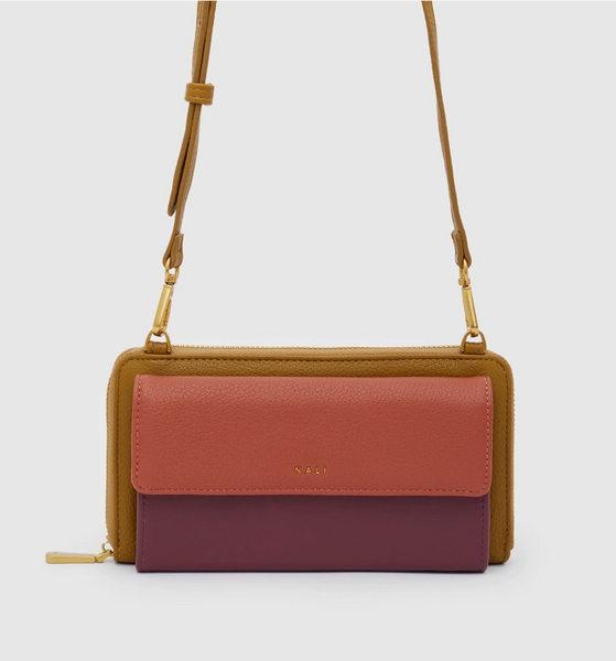 Talia Wallet • Ocher/Orange