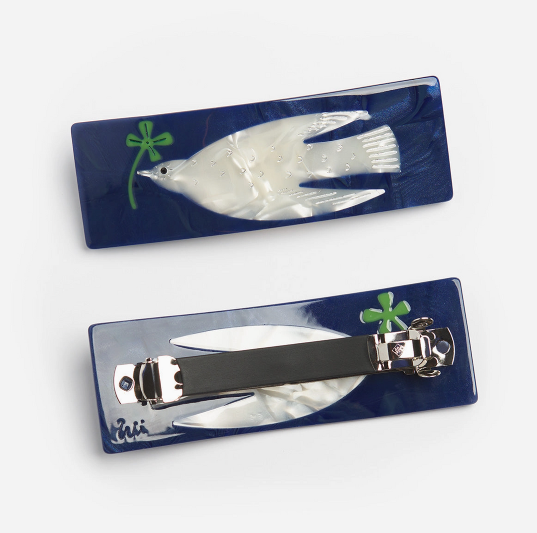 White Dove Hair Clip