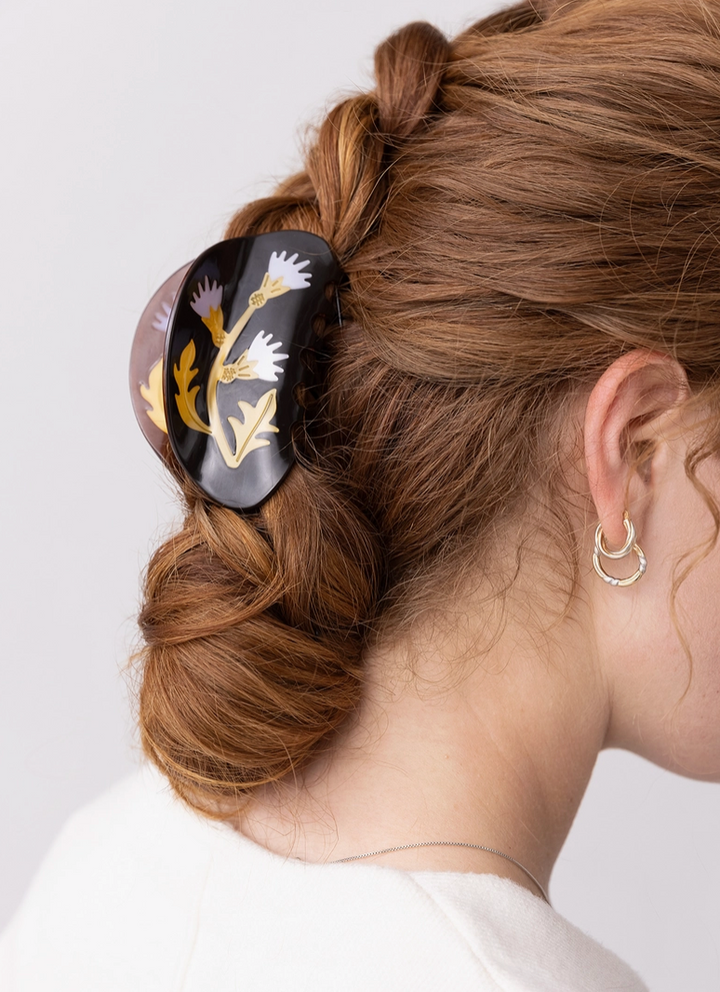 Milk Thistle Hair Claw