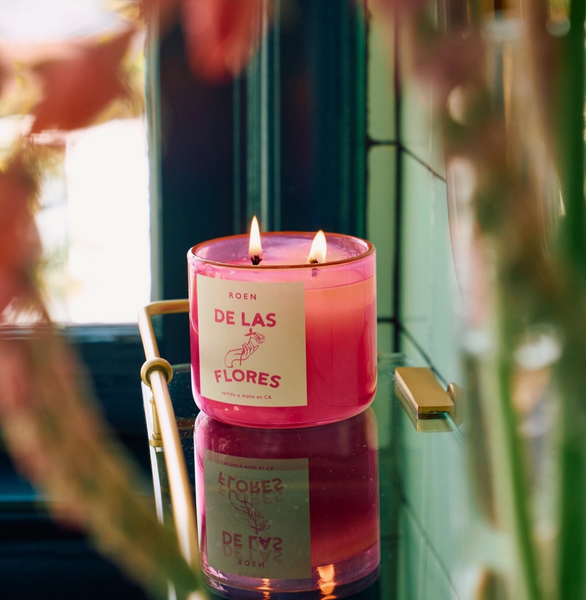 De Las Flores Candle