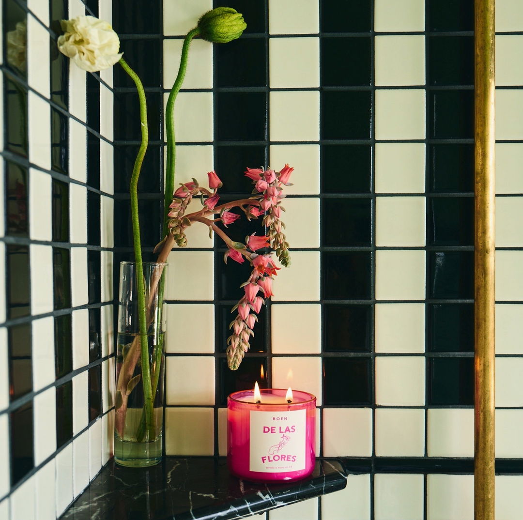 De Las Flores Candle
