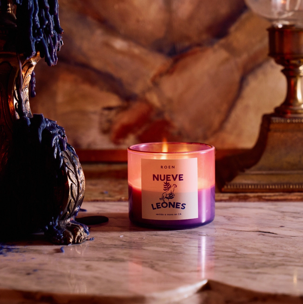 Nueve Leones Candle