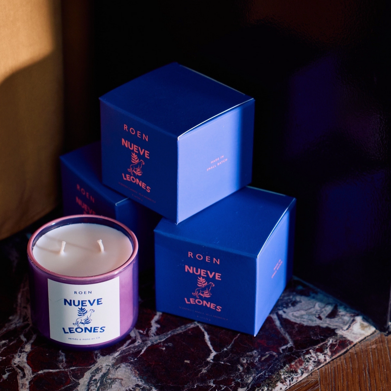 Nueve Leones Candle