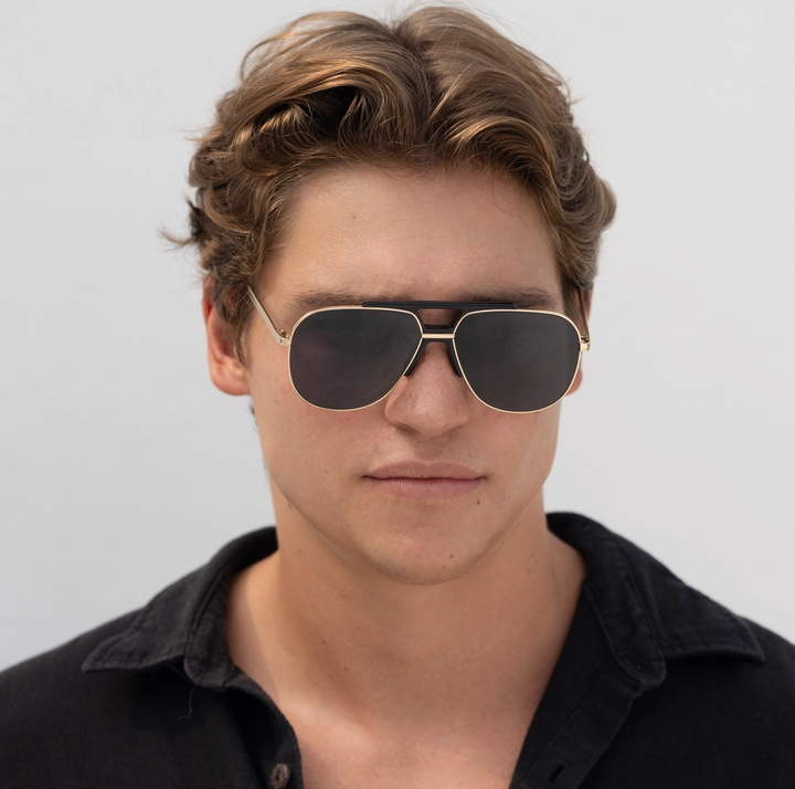 Logan Sunglasses • Black + Grey