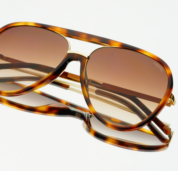 Shay Sunglasses • Tortoise/Gradient Brown