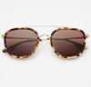 Weston Sunglasses • Milky Tortoise / Brown