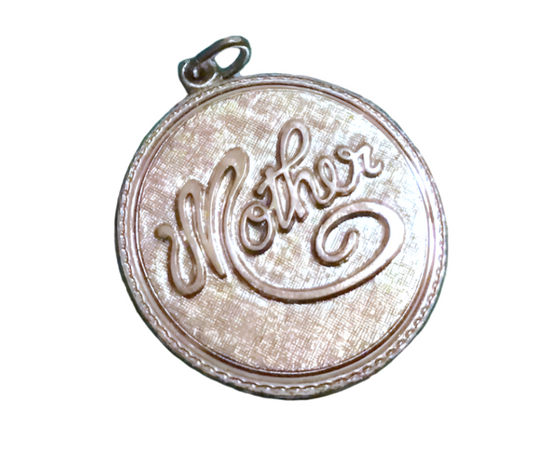 Vintage Sterling Silver "Mother" Charm • No. 2