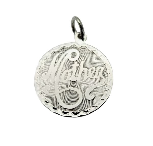 Vintage Sterling Silver "Mother" Charm • No. 3