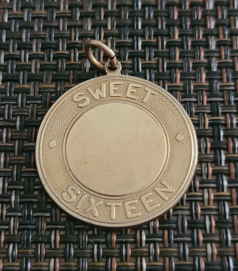 Vintage Sweet Sixteen Pendant